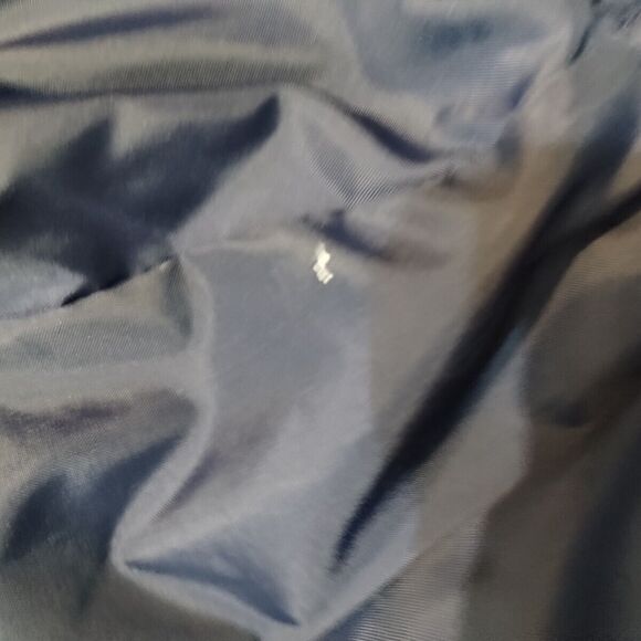 vintage adidas jacket Mens Size 2XL Navy Zip Button Parka - Picture 13 of 15